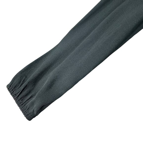 Abercrombie & Fitch Small Mini Wrap Dress Long Sleeve Surplice V-Neck A-Line - Picture 3 of 10